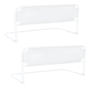 Kit 02 Grade De Cama Normal E Box Bebê E Idoso Altura 54cm Cor Branco