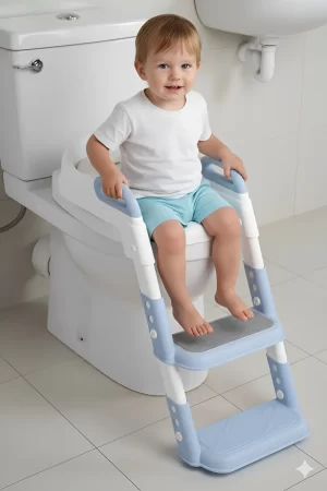 Assento Infantil Redutor Com Escada Confortavel Ohana Baby