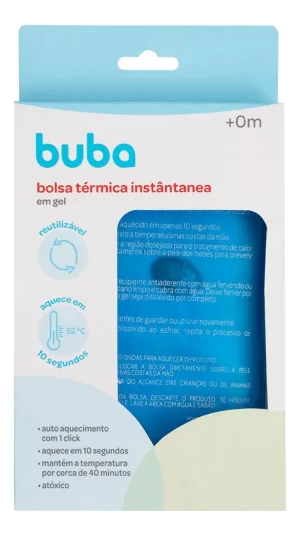 Bolsa Térmica Gel Instântanea Alívio Cólicas Dores Bebê Buba