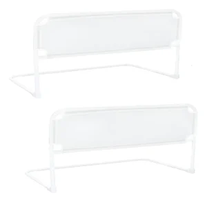 Kit 02 Grade De Cama Normal E Box Bebê E Idoso Altura 54cm Cor Branco