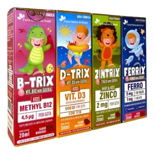 Ferrix + B-trix + D-trix + Zintrix - Flora Nativa